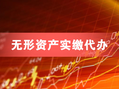 海北无形资产实缴资本代办